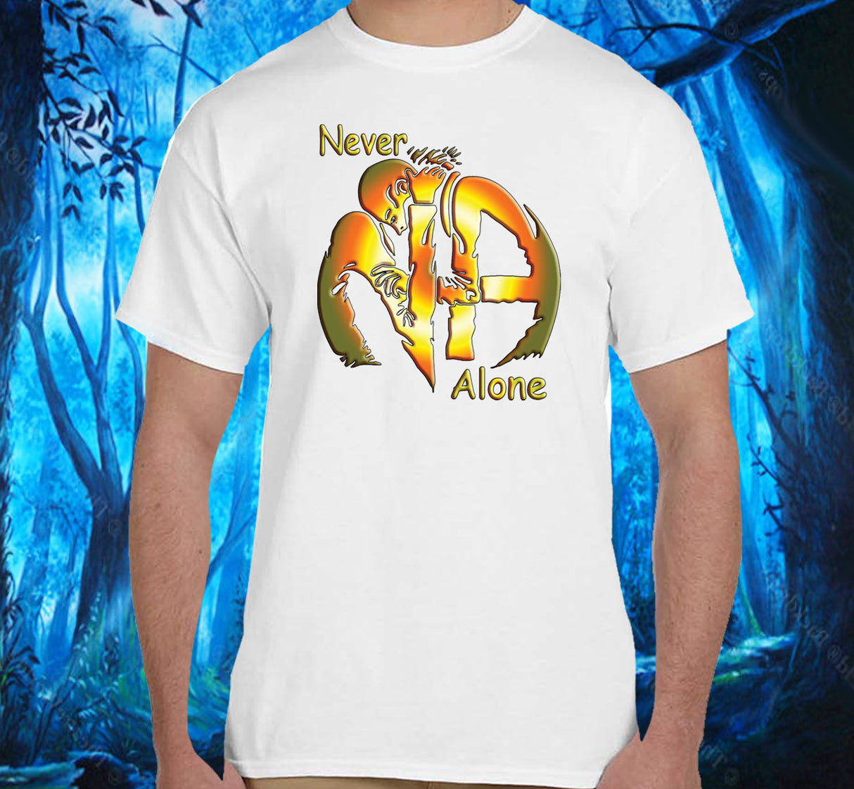 Hugs Never Alone V. 2.0 SS/LS Tee