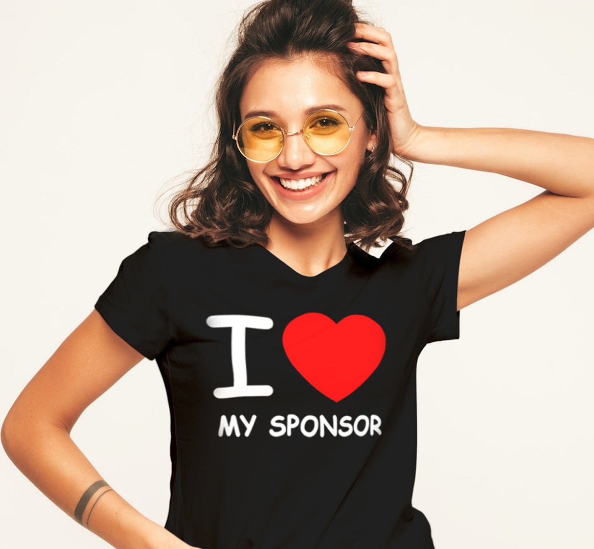 ldTs- I Love My Sponsor Ladies T's
