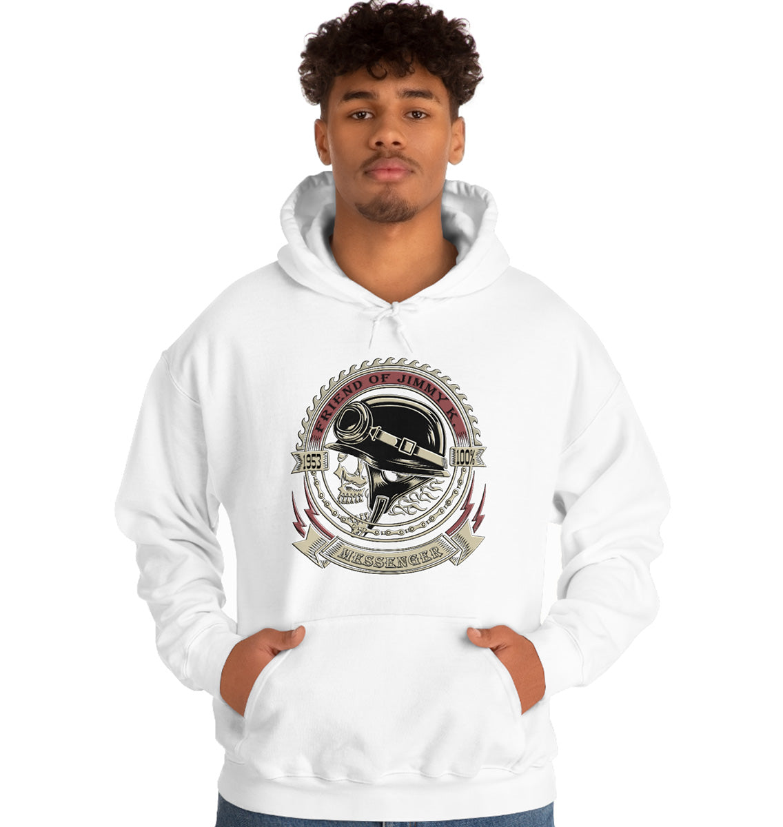 Jimmy K 1953 Messenger dtg Hoodie