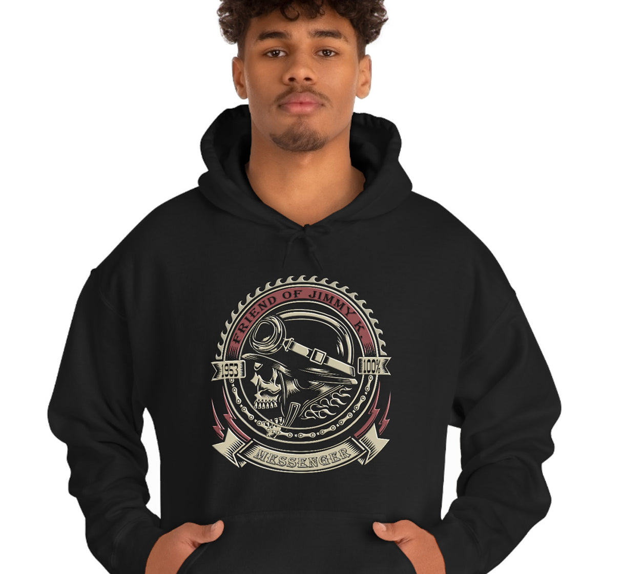 Jimmy K 1953 Messenger dtg Hoodie