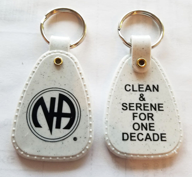 PKT- 10 YEARS - GRANITE Key Tag