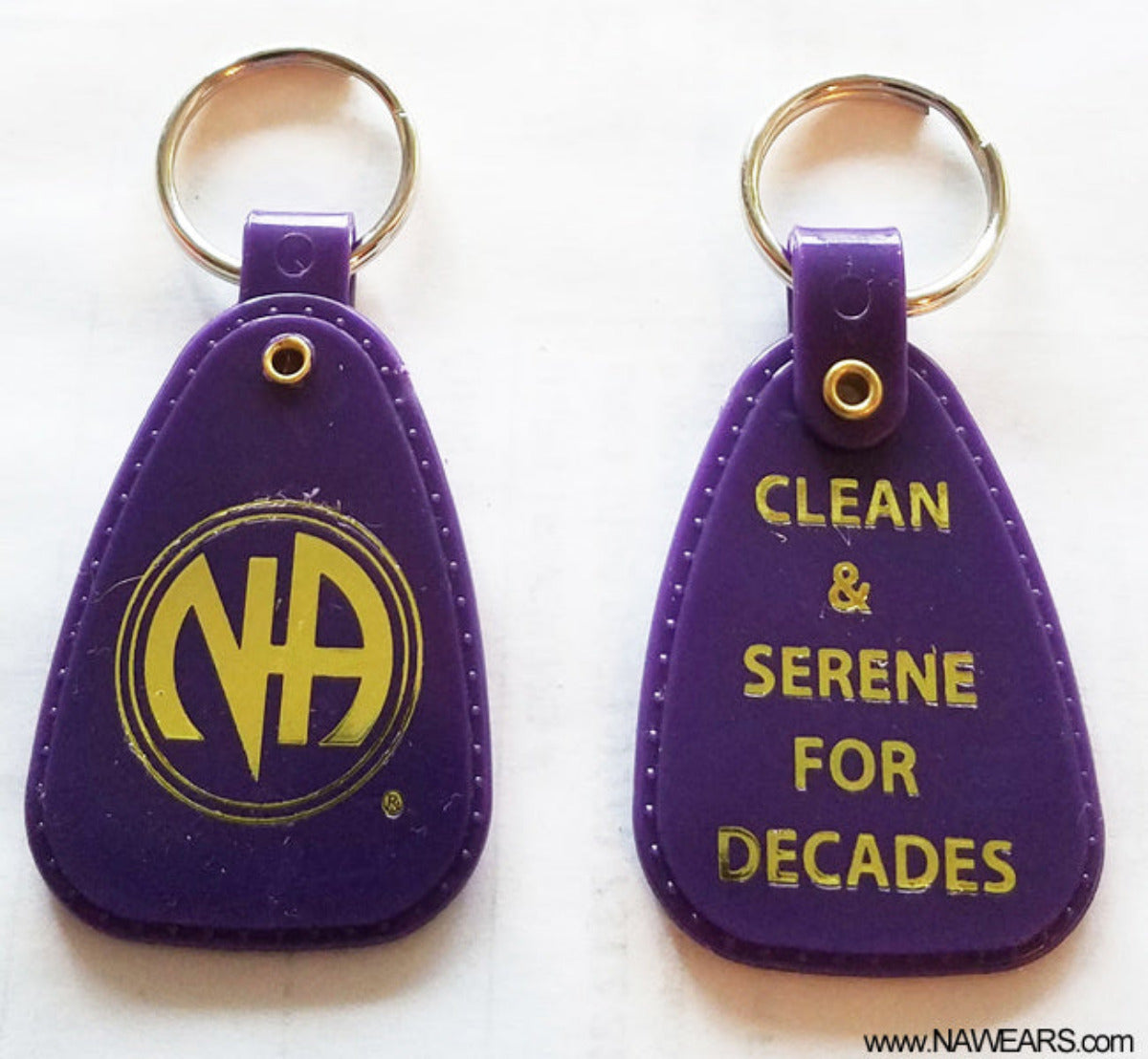 PKT- 20+ YEARS - DECADES - PURPLE Key Tag