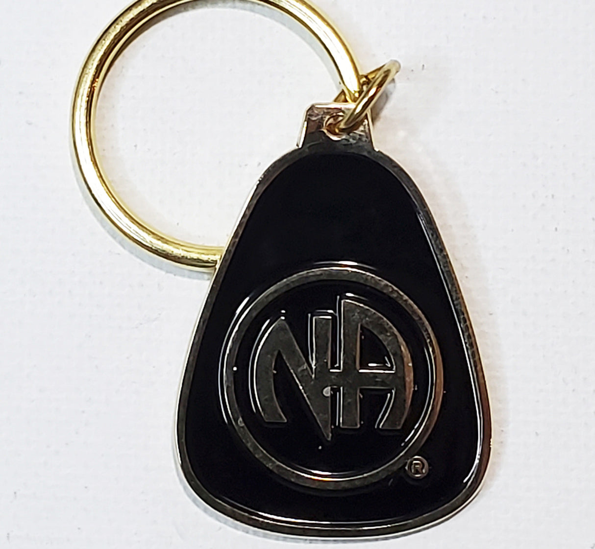mkt- NA Black & Gold Key Chain