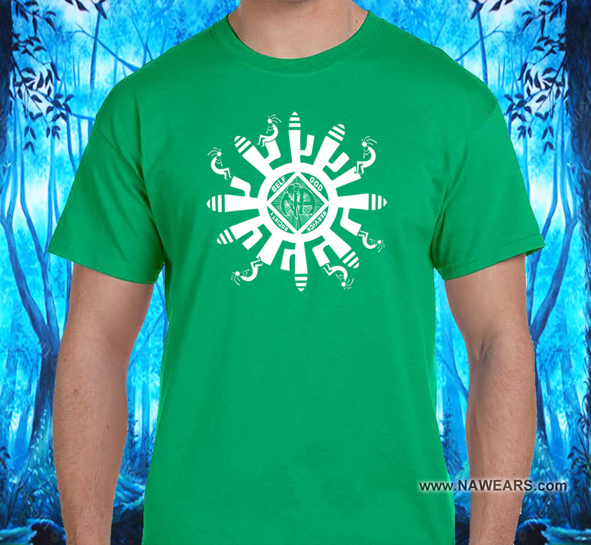 Kokopelli Symbol SS/LS Tee