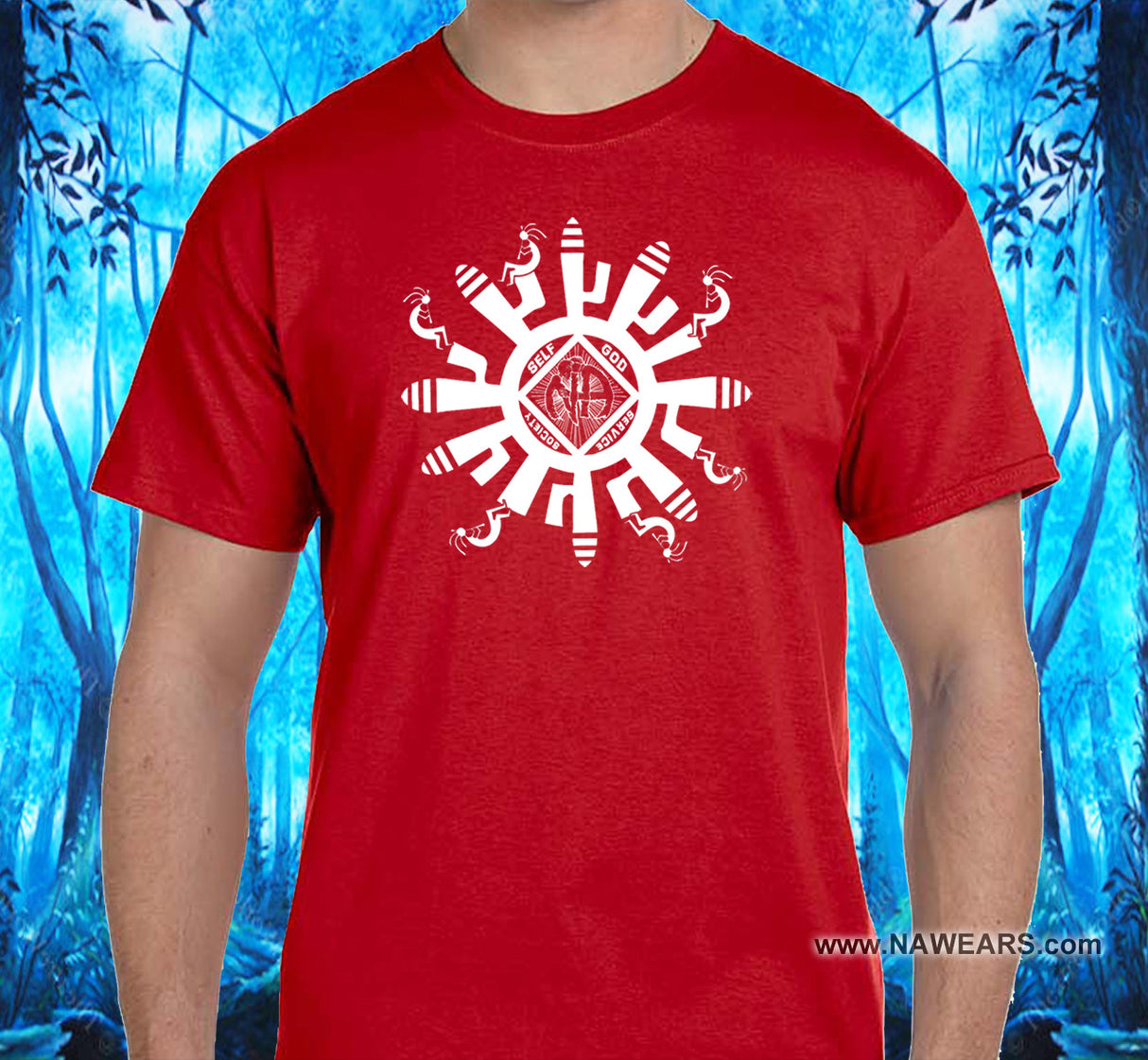 Kokopelli Symbol SS/LS Tee