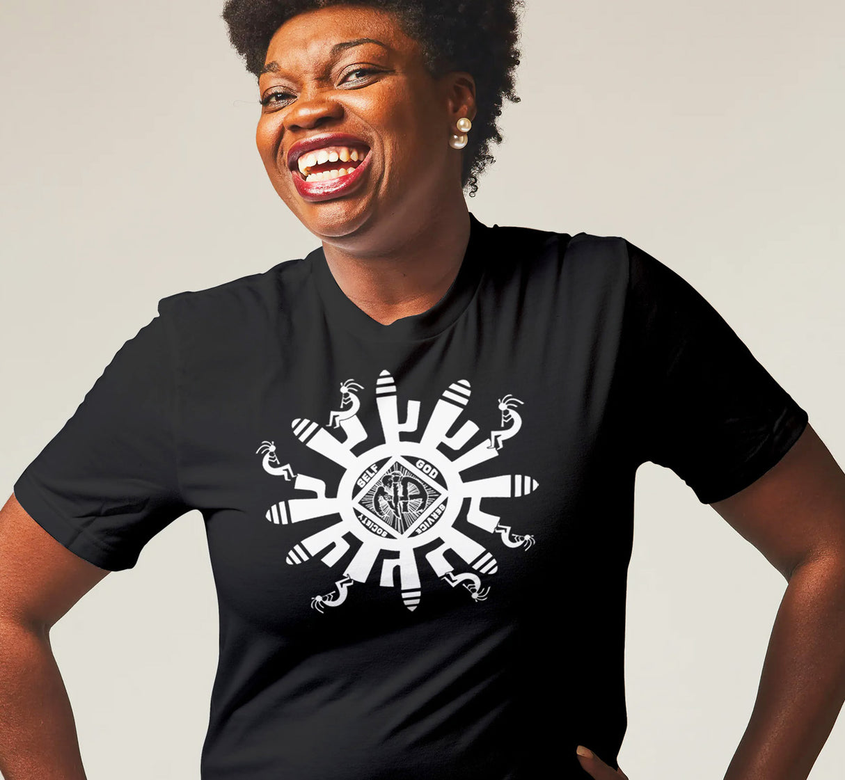 Kokopelli Symbol SS/LS Tee