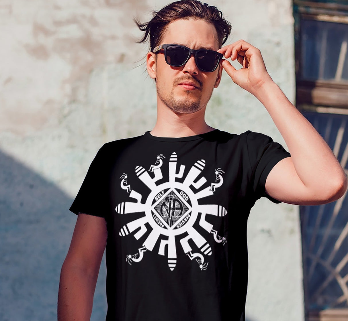 Kokopelli Symbol SS/LS Tee