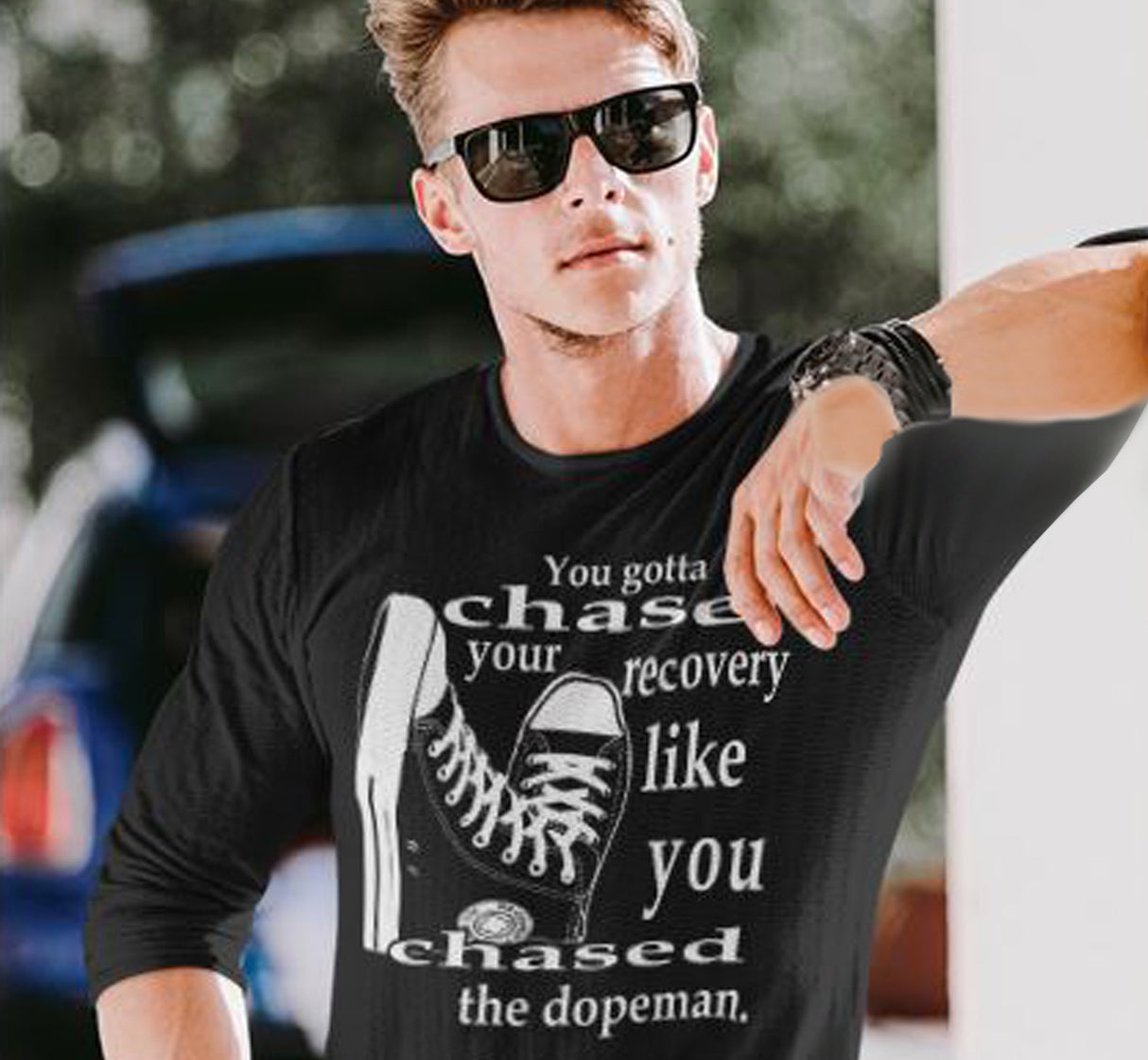 NA Chase Your Recovery Tee