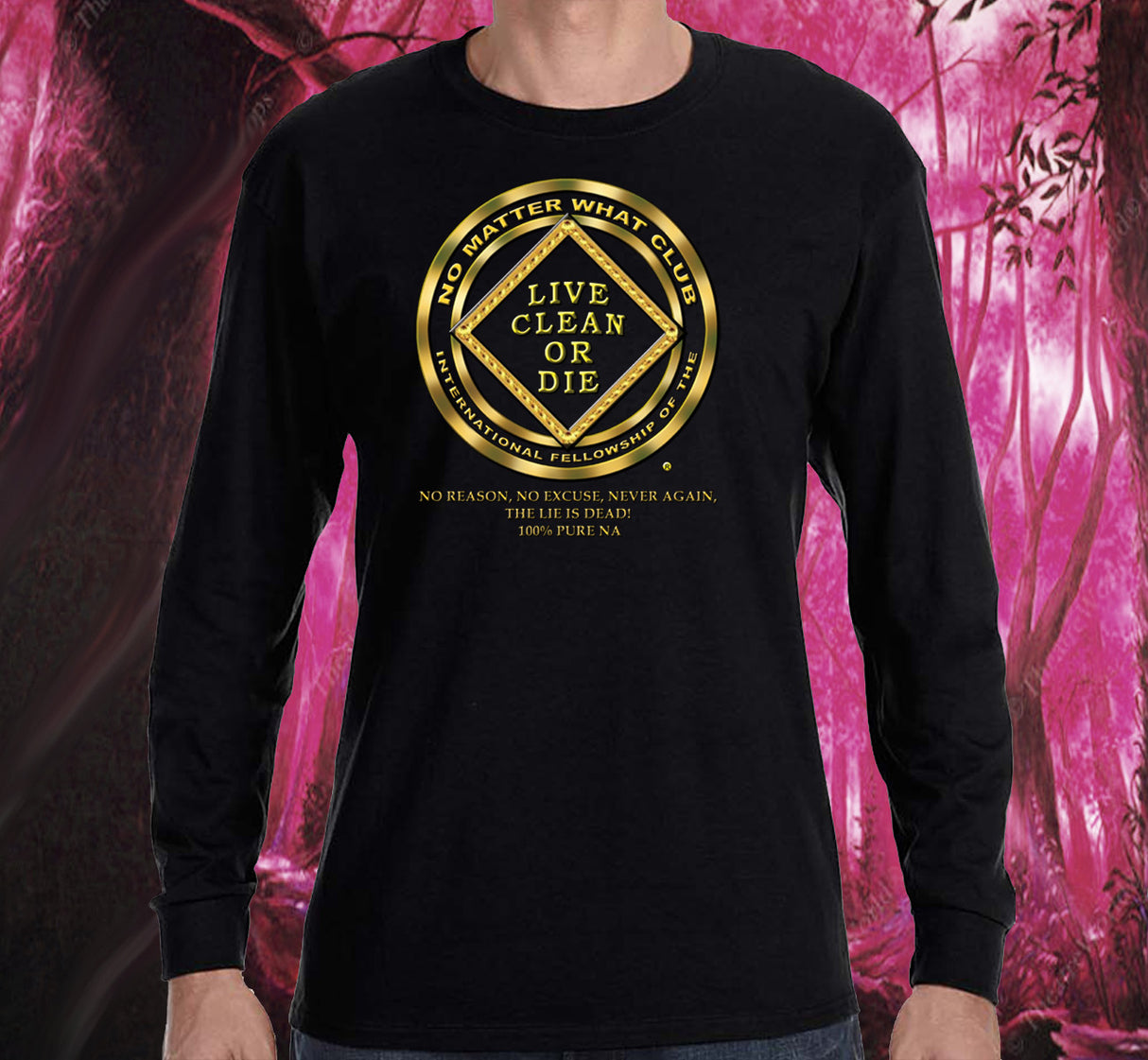 No Matter What Club Gold SS/LS Tee
