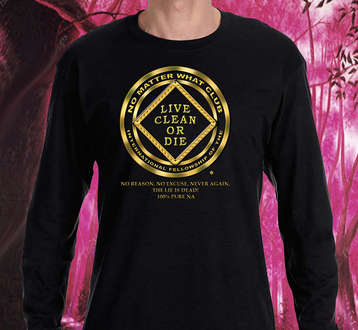 No Matter What Club Gold SS/LS Tee