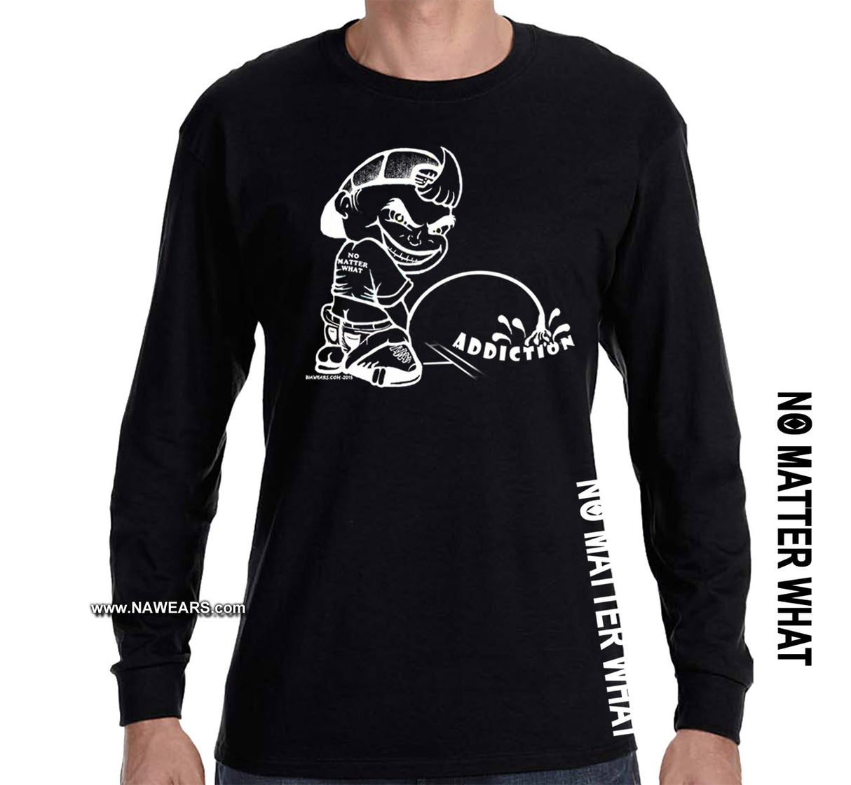 Pissing On Addiction V 2.0 SS/LS Tee