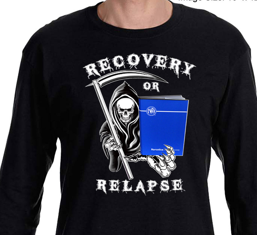 Recovery Or Relapse Reaper SS/LS Tee