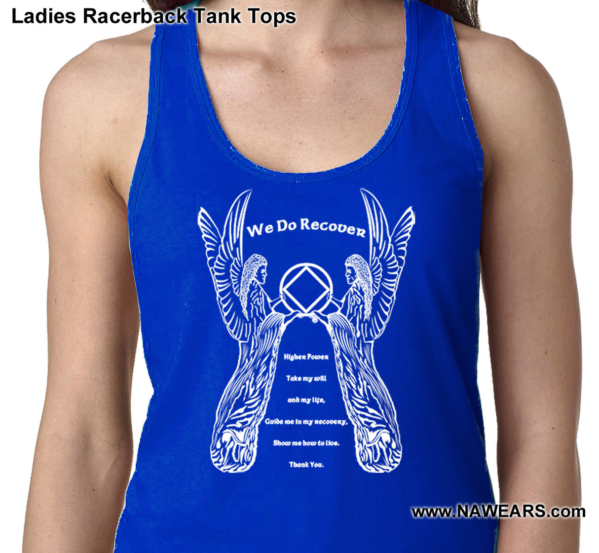 3rd STEP ANGEL Ladies Tank Tops