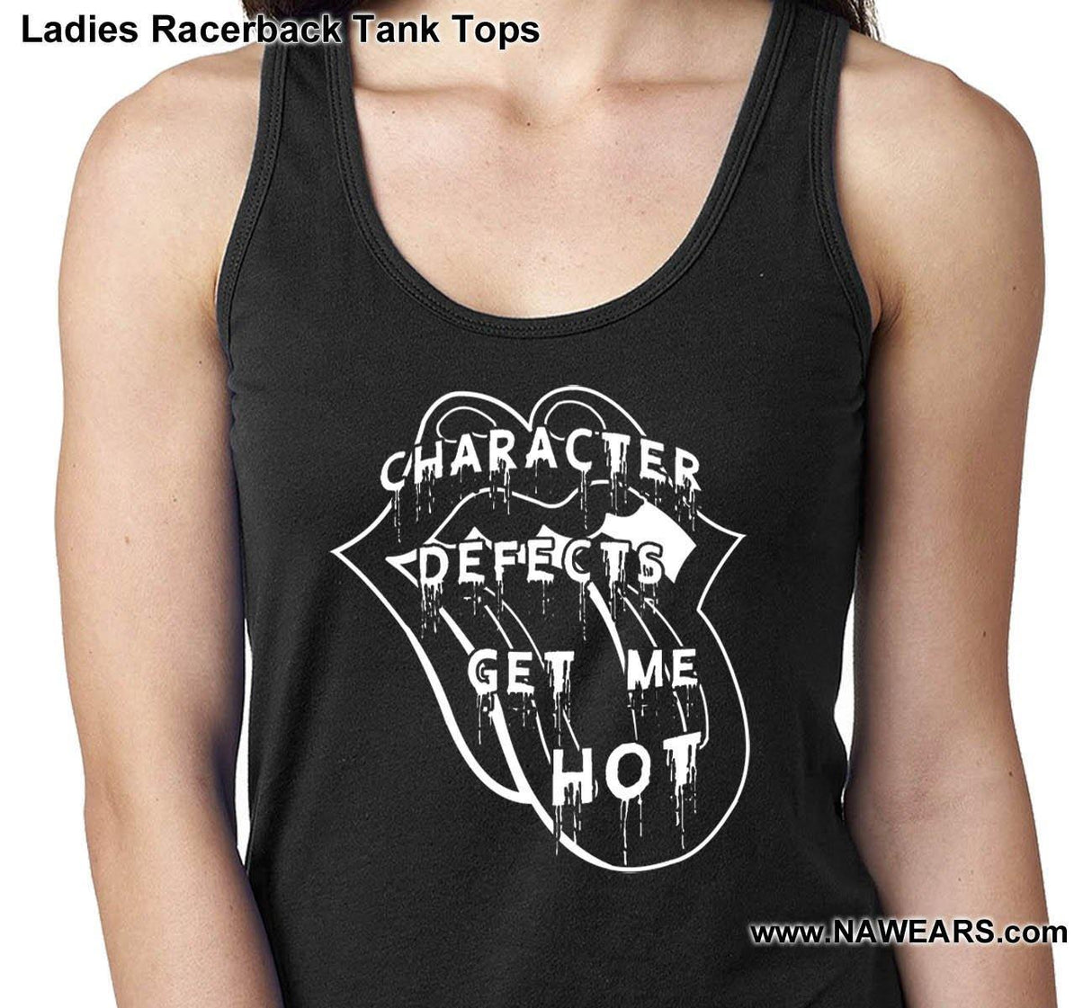 Defects Get Me Hot - Ladies Tank Tops - nawears
