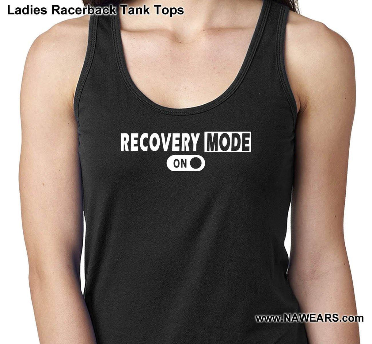 ltt- Recovery Mode On - Ladies Tank Tops - nawears