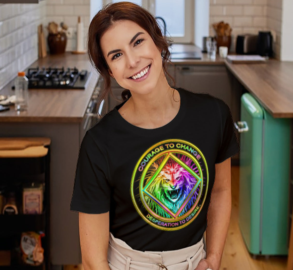 Courage To Change Women's DTG Tee