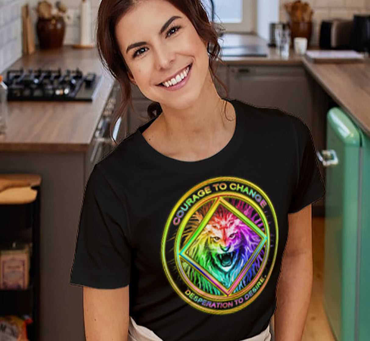 Courage To Change Women's DTG Tee
