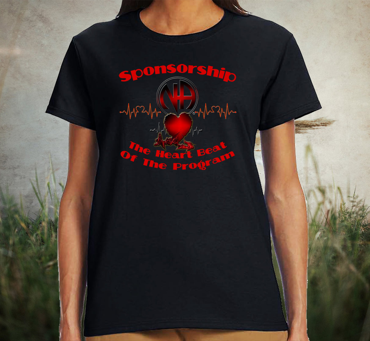 Sponsorship The Heart Beat Women's DTG Tee