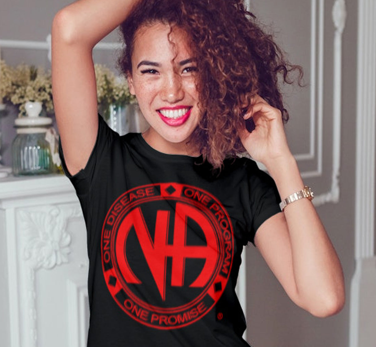 1 Disease 1 program Ladies T-shirt