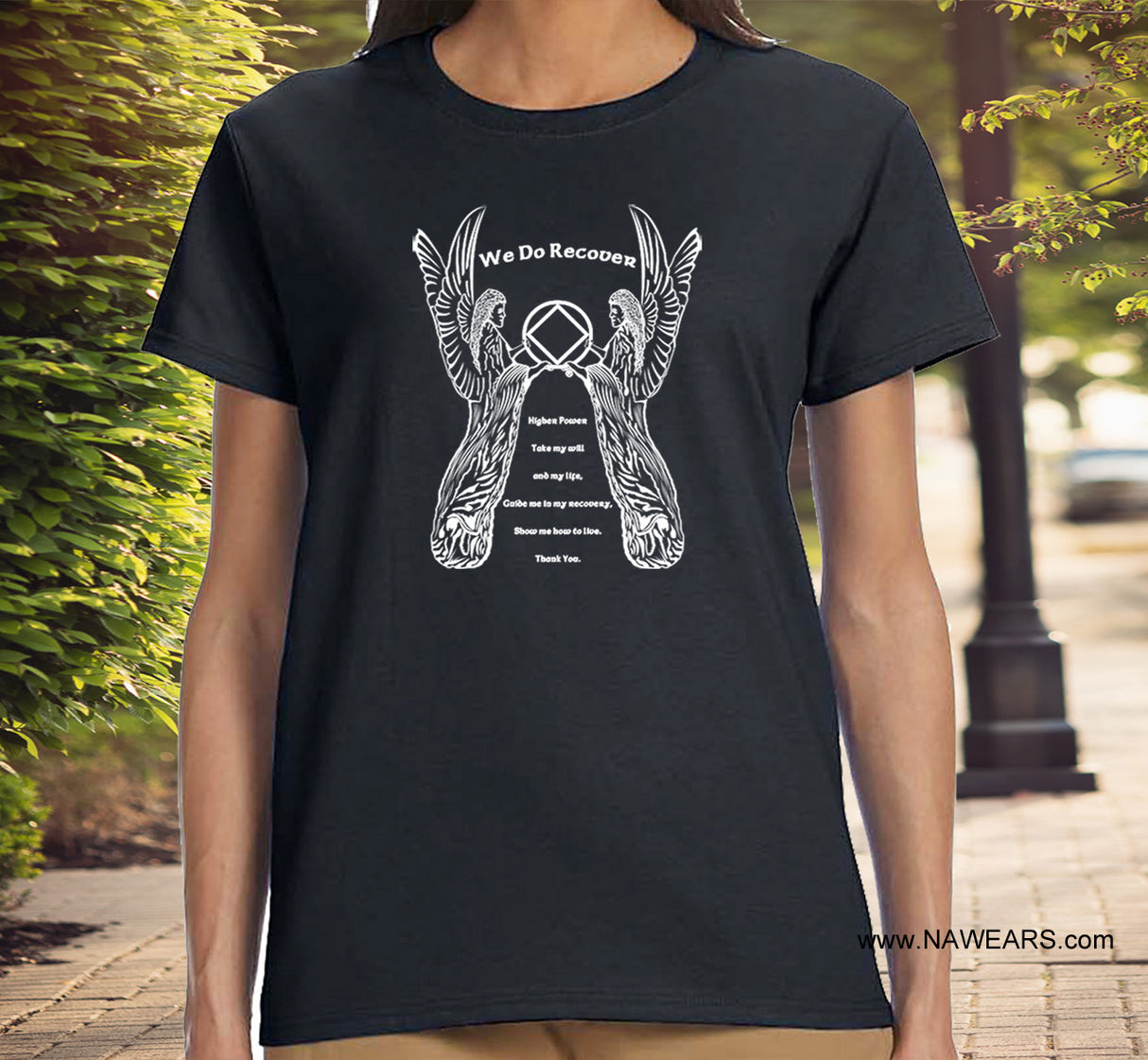 ldTs- 3rd Step Angel - Ladies T's