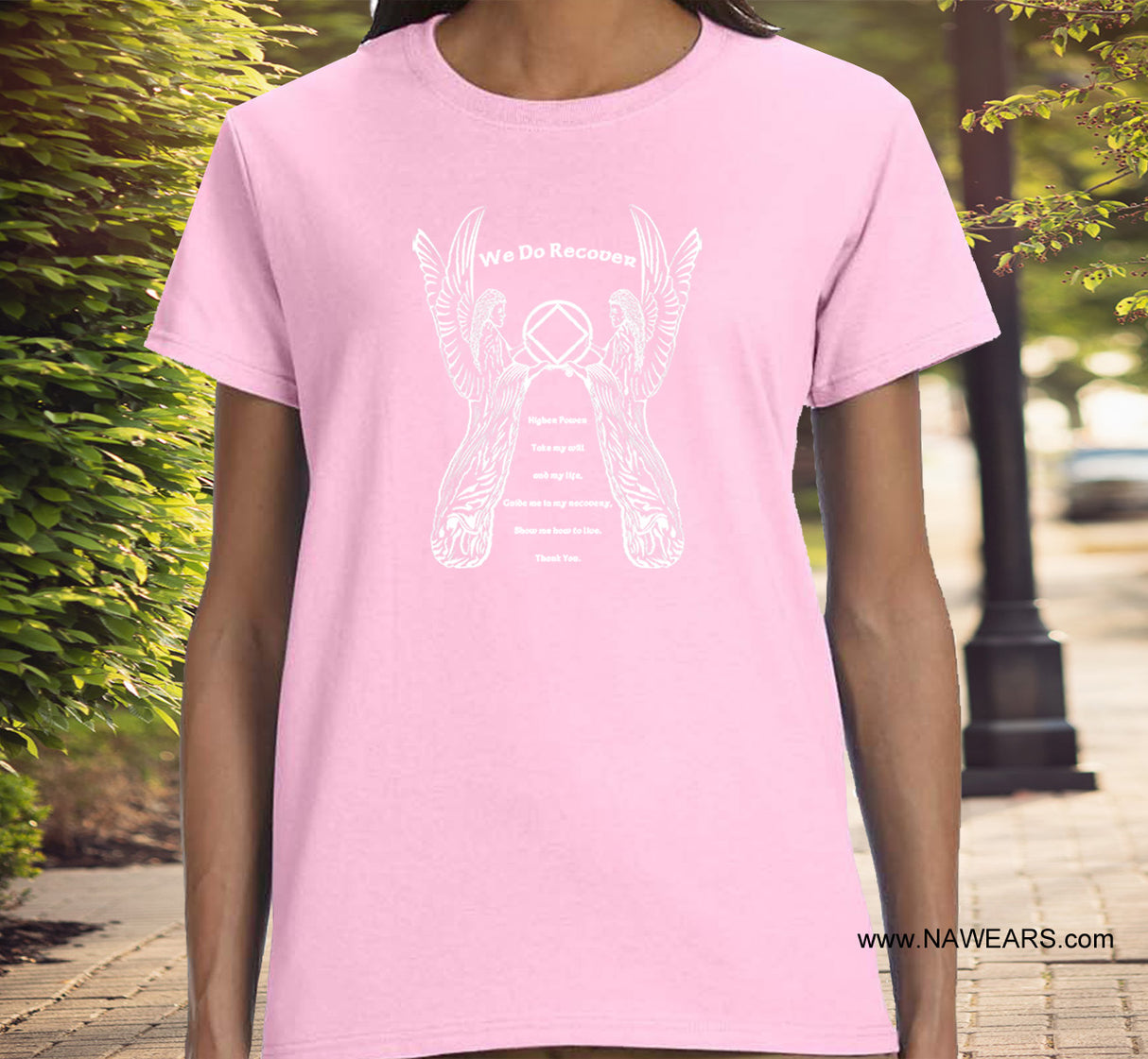 ldTs- 3rd Step Angel - Ladies T's