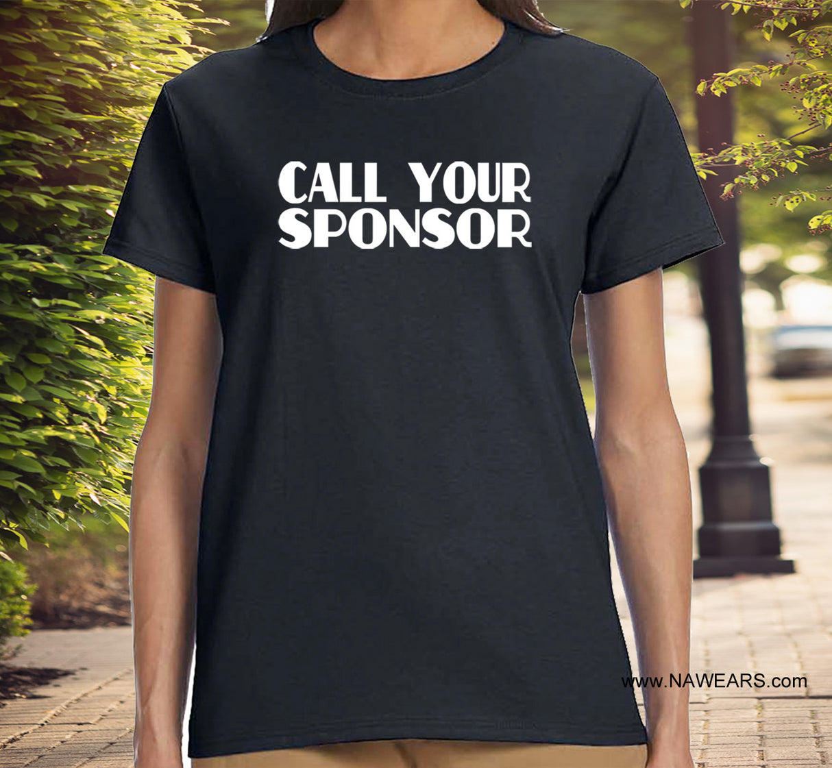ldTs- Call You Sponsor Ladies T's