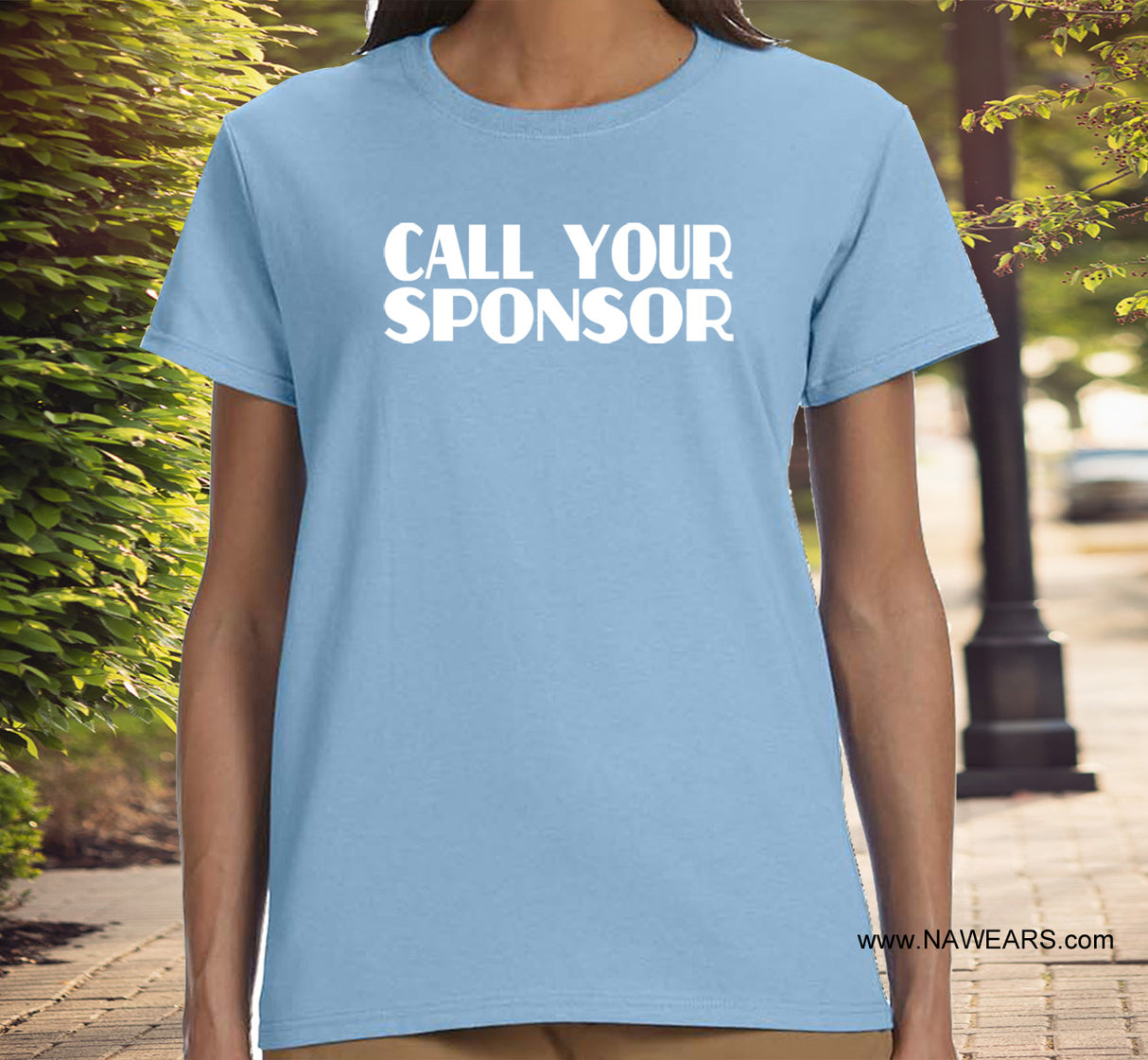ldTs- Call You Sponsor Ladies T's