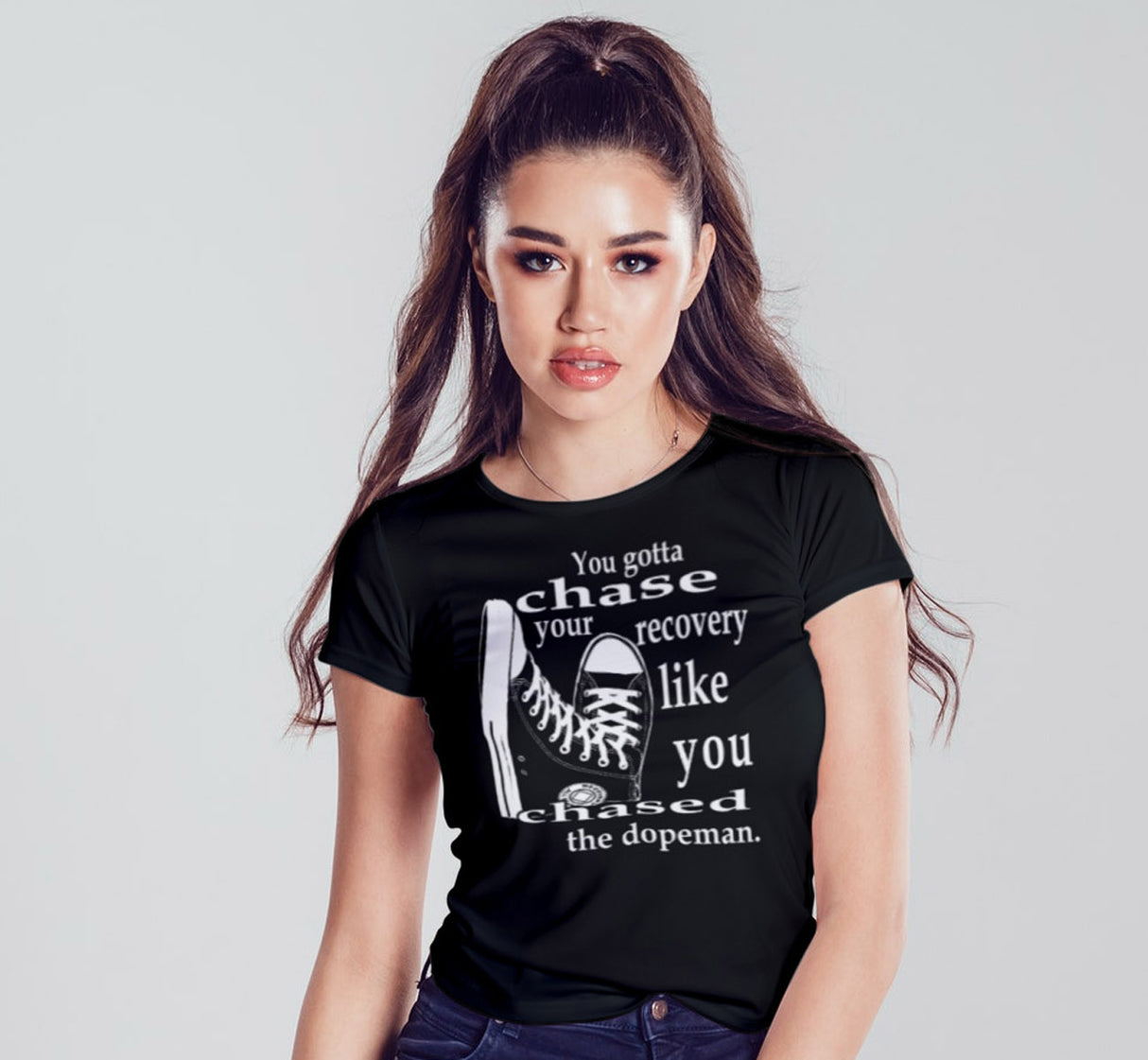 ldTs- Chase Your Recovery Ladies T's