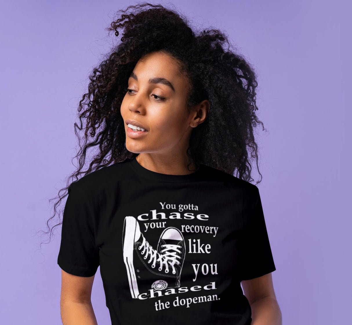 ldTs- Chase Your Recovery Ladies T's