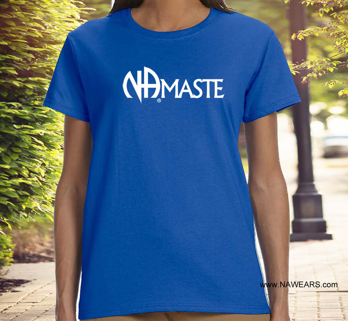 ldTs- NAmaste NA Ladies Tee