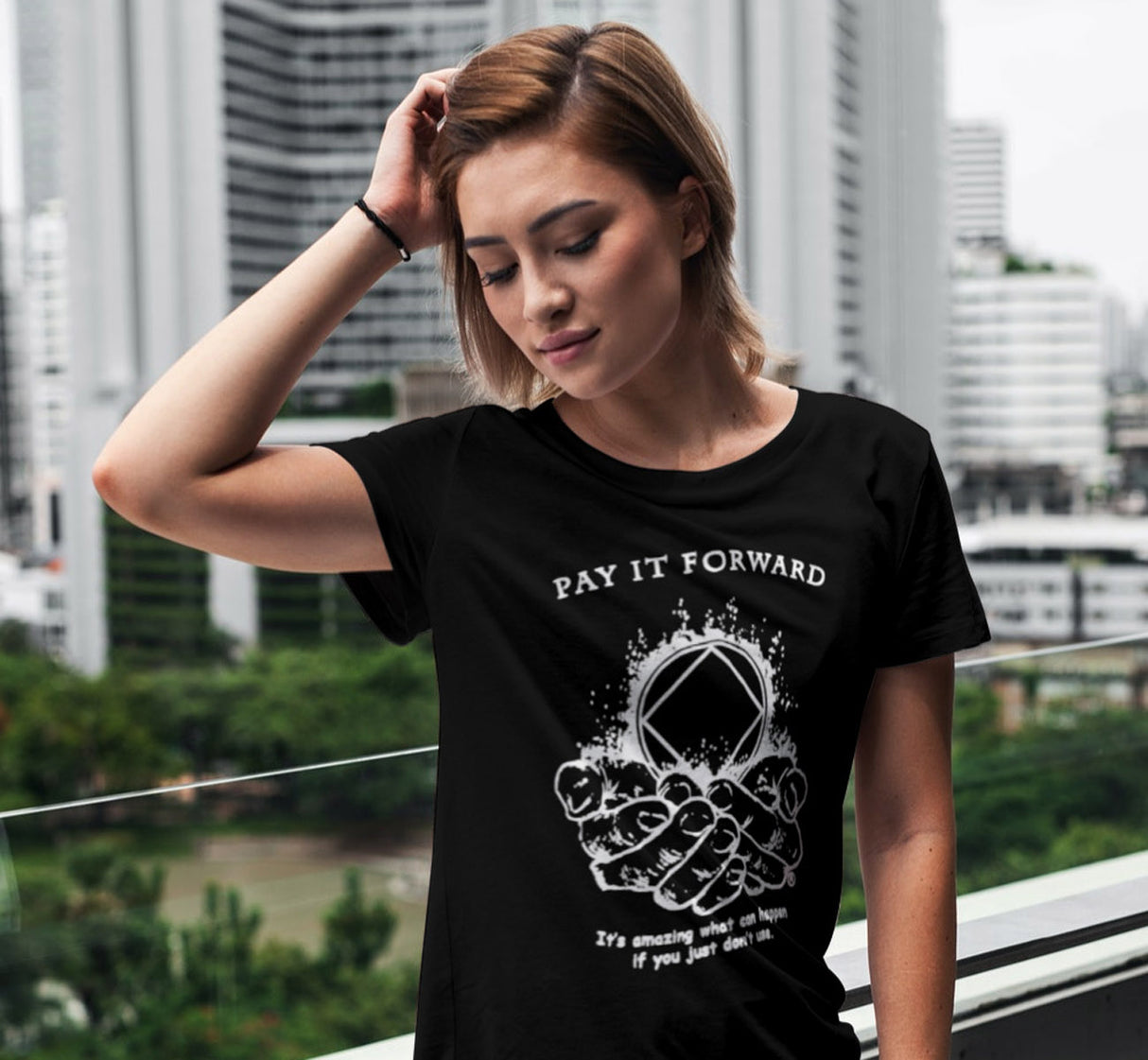 ldTs- Pay It Forward Ladies T's