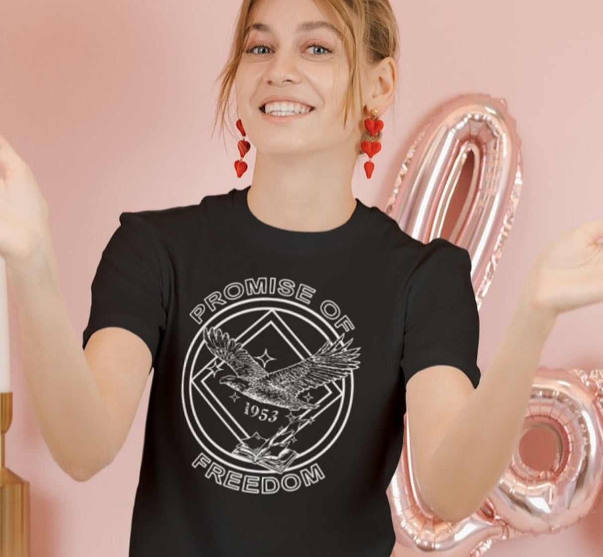 ldTs- Promise Of Freedom Ladies T's