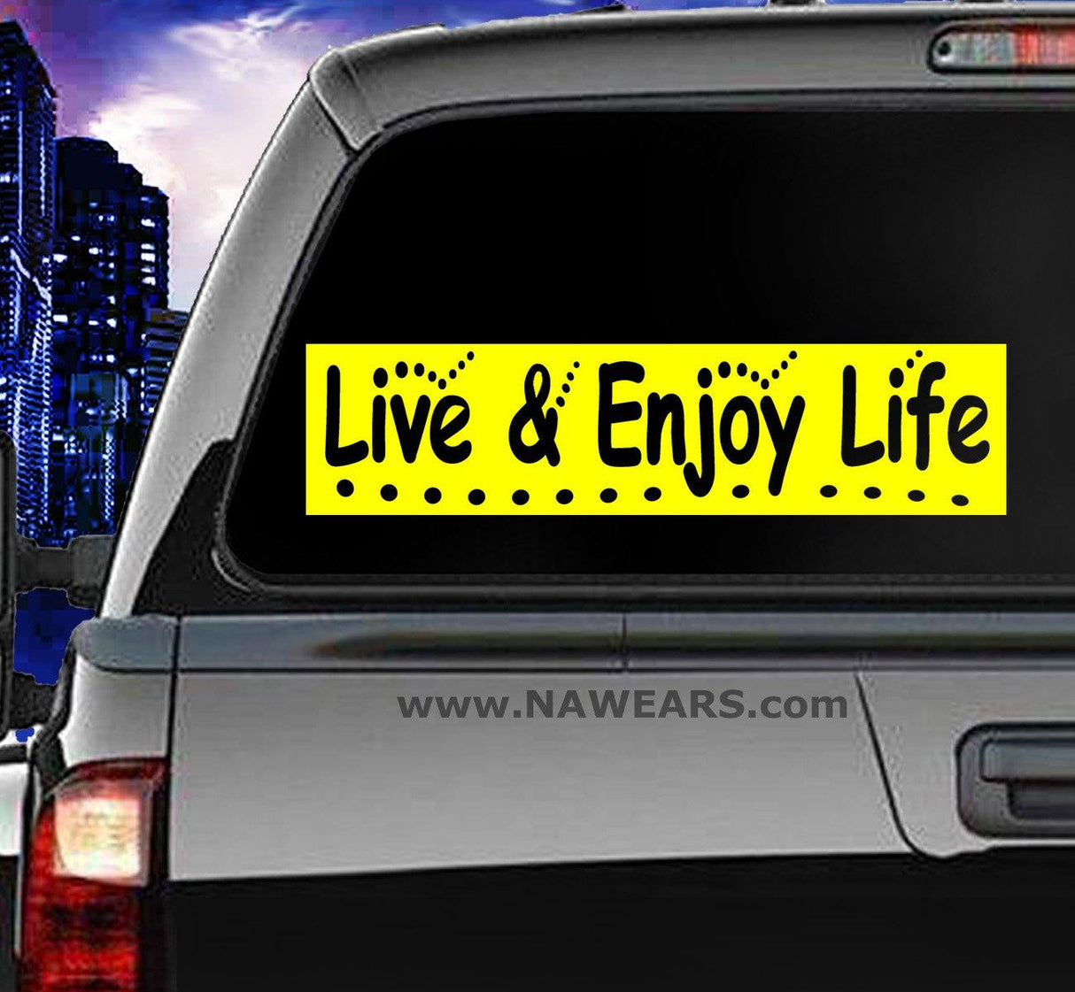 Win Decal - Live & Enjoy Life Decals - nawears