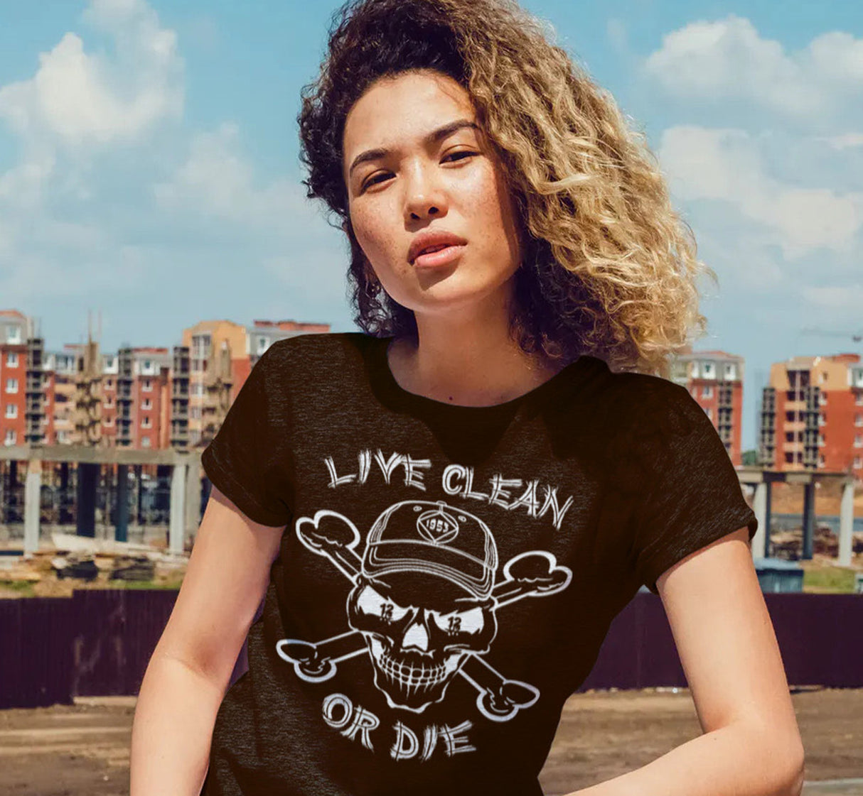 ldTs- Live Clean Or Die V.1 Ladies T's