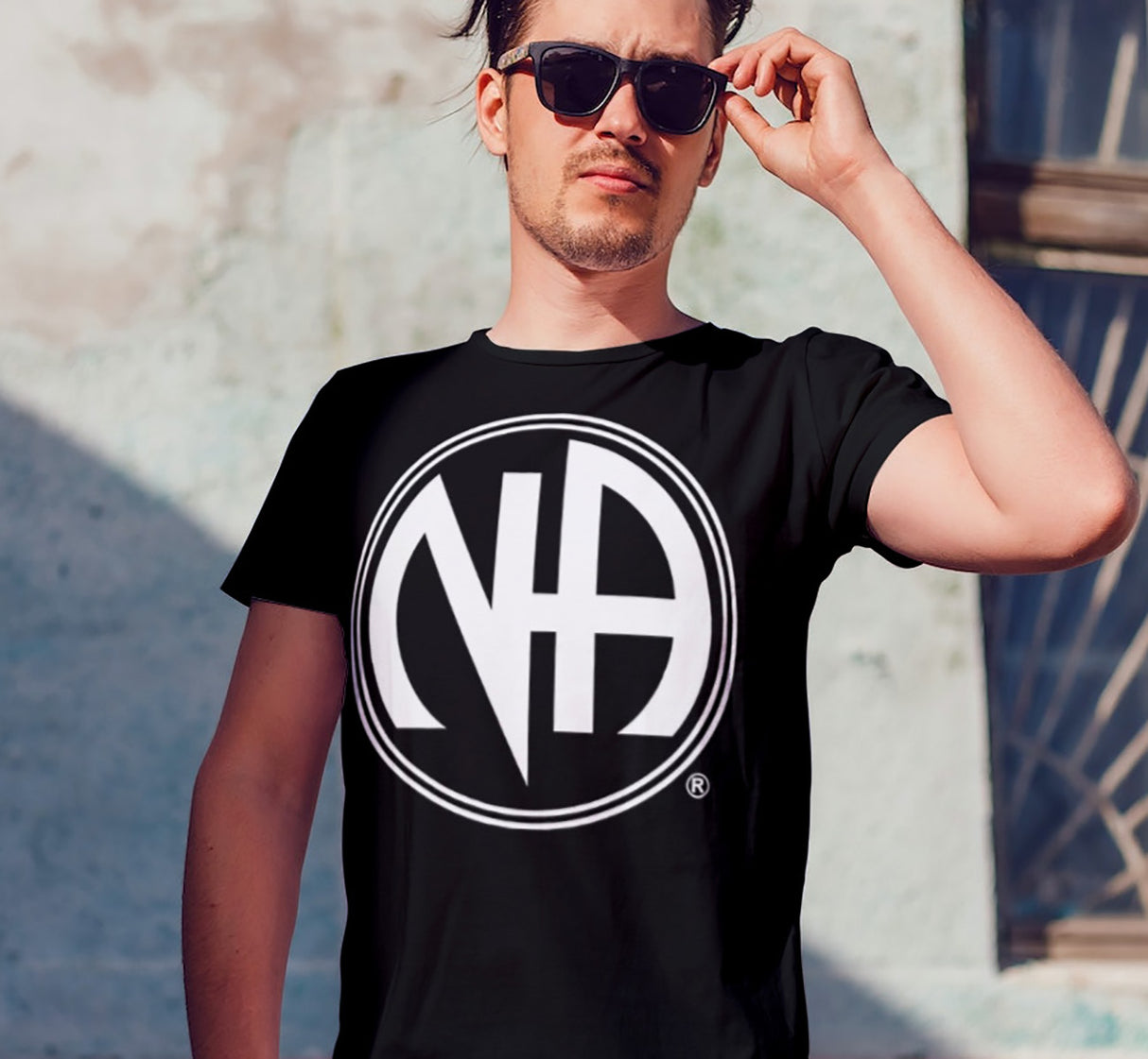 Large NA Symbol SS/LS Tee