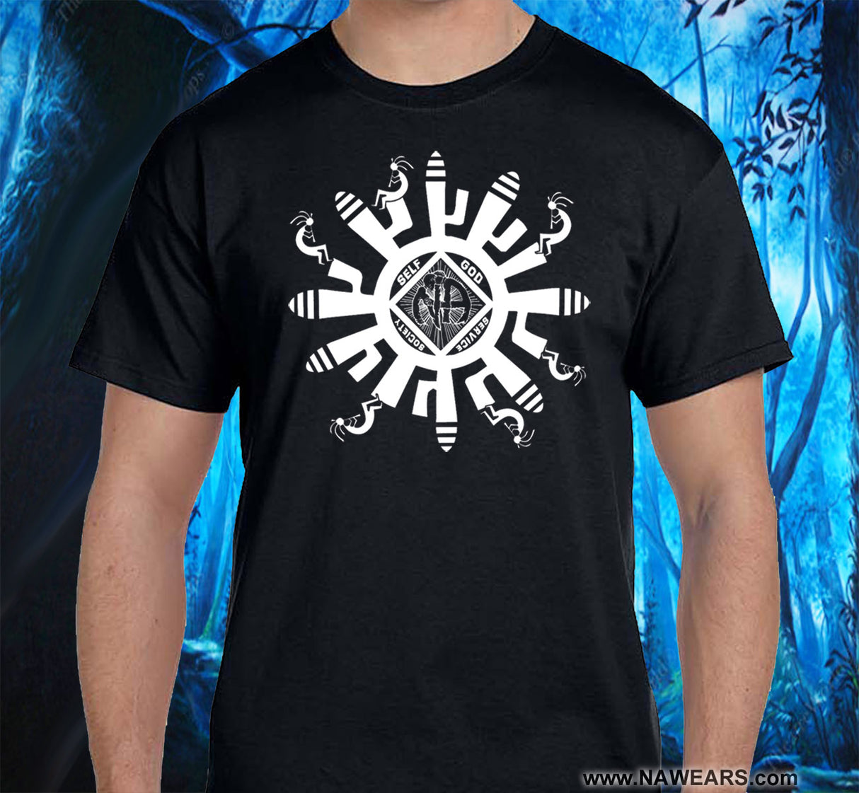 Kokopelli Symbol SS/LS Tee