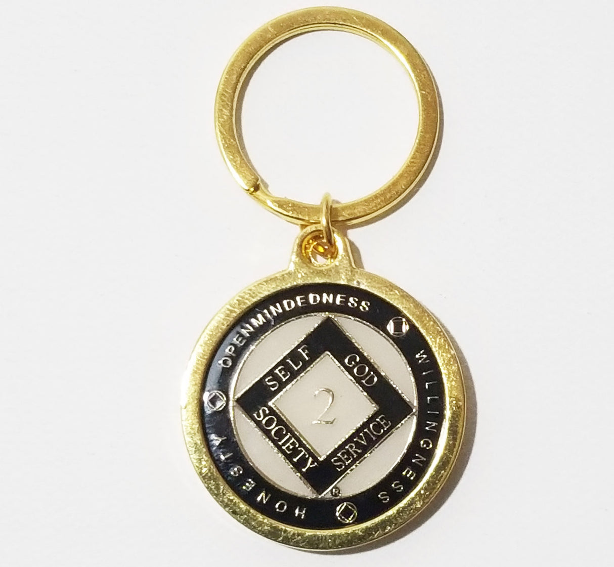 Recovery Medallion - Black 1-50Yr