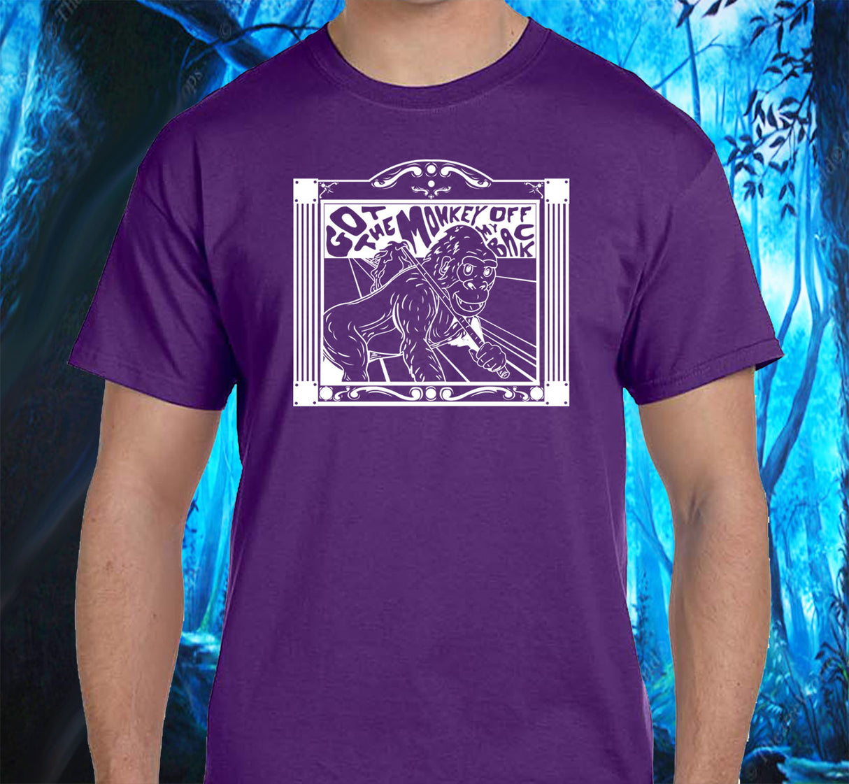 Monkey Of My Back SS/LS Tee