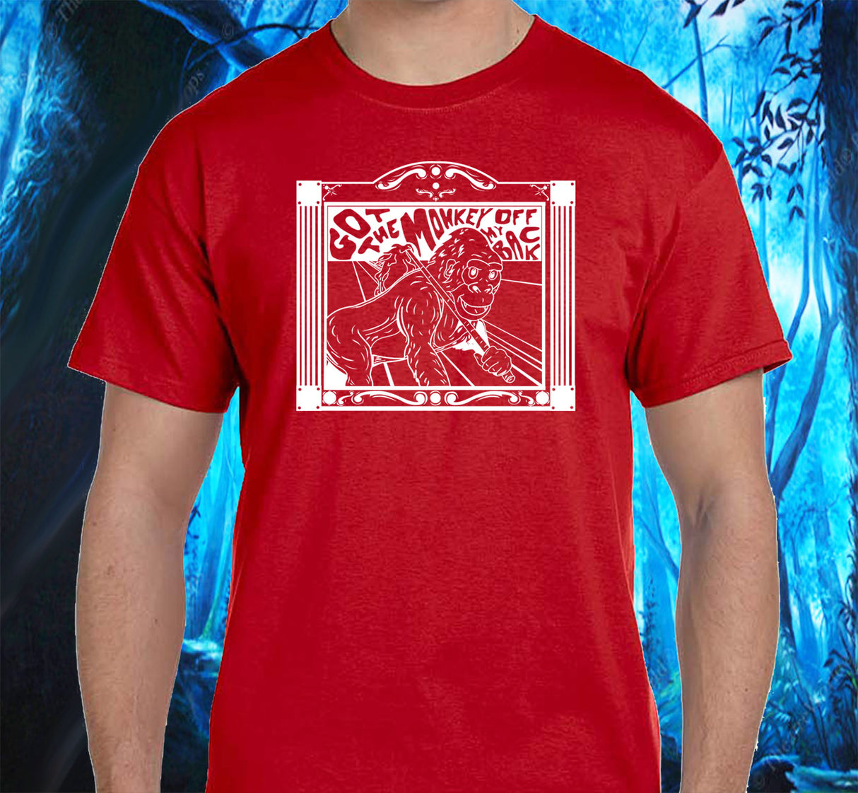 Monkey Of My Back SS/LS Tee