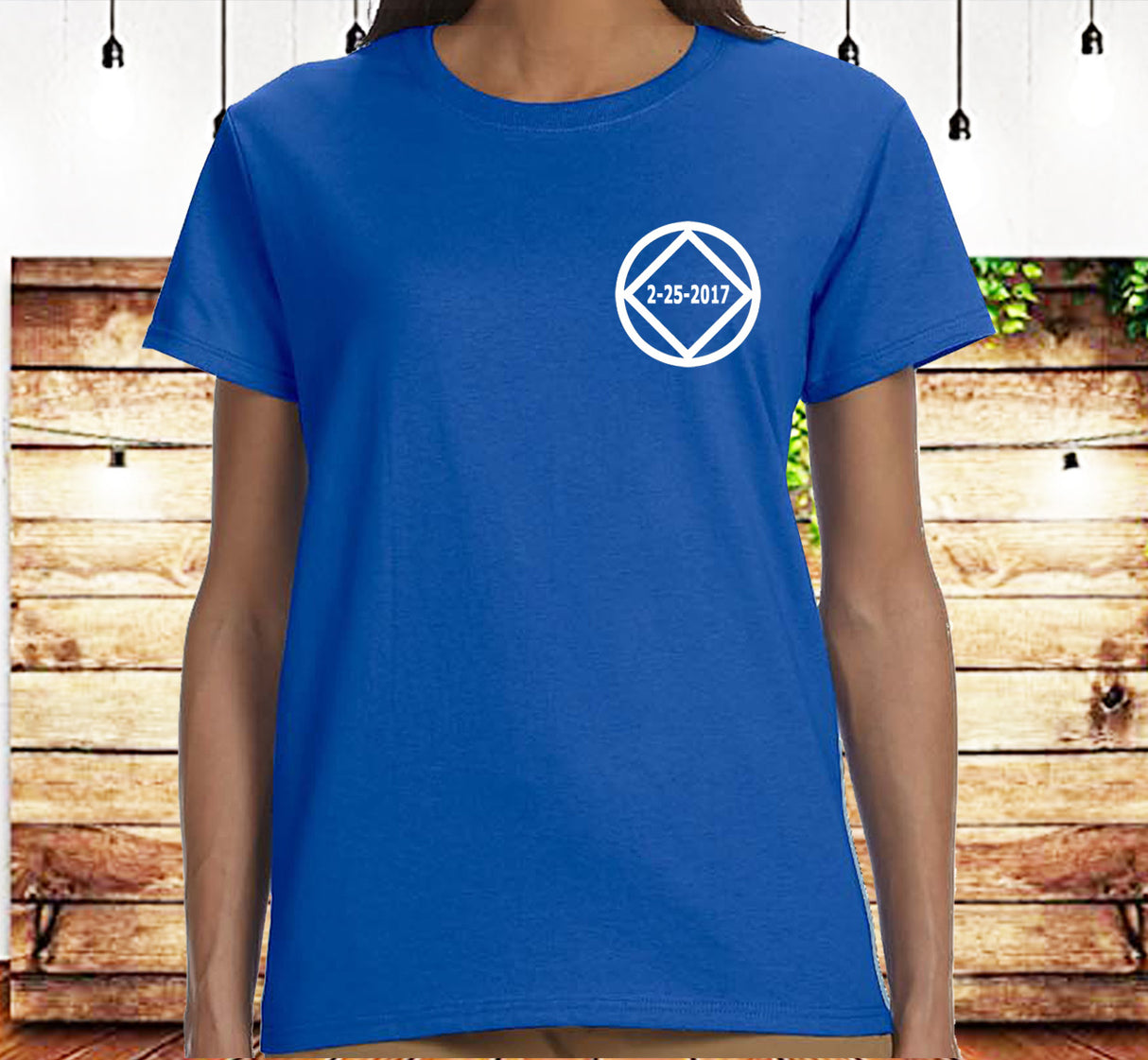 NA Chest Area Clean Date Custom Tee