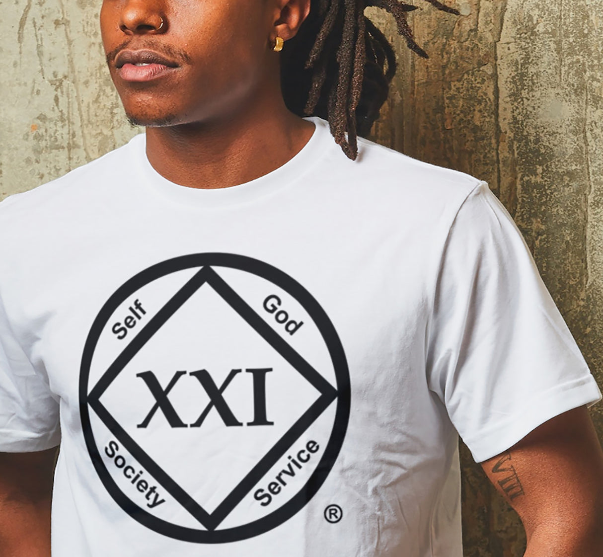 Personalized 10" Service Symbol T-shirt