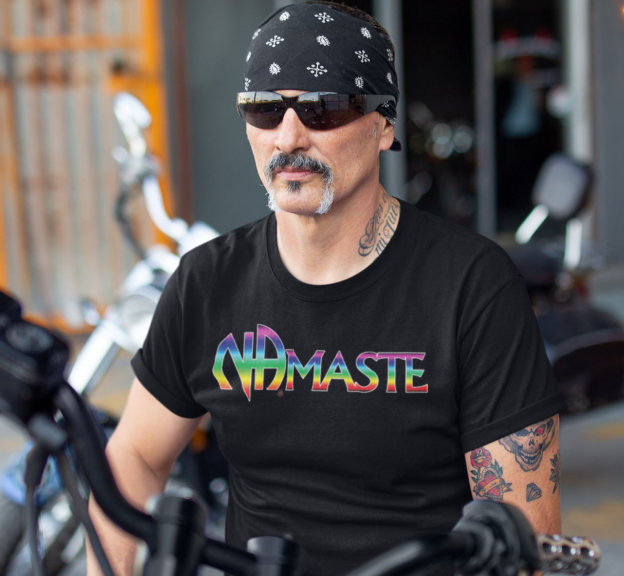 NAmaste NA Rainbow SS/LS Tee