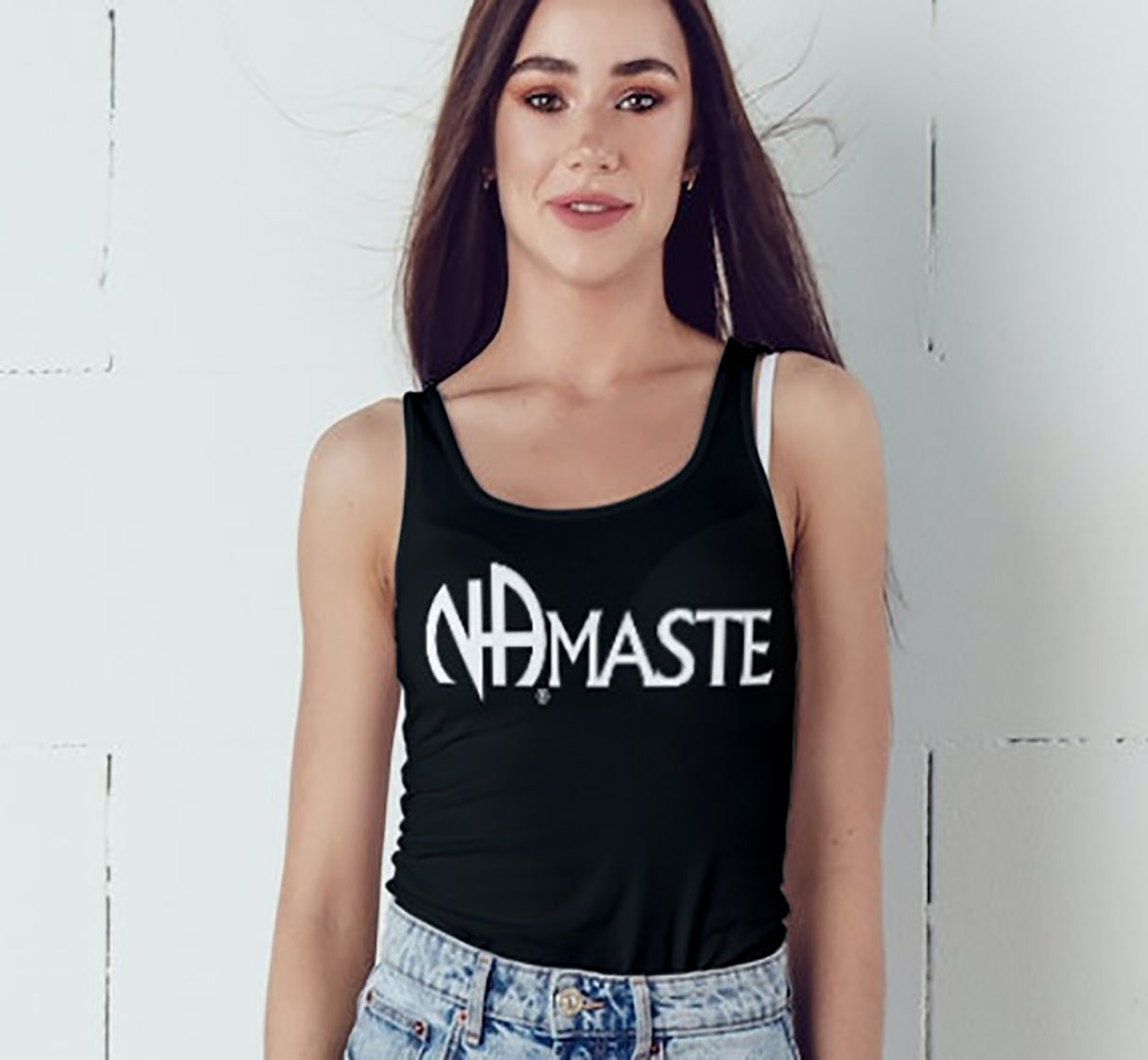 ltt- NAmaste NA Ladies Tank Tops