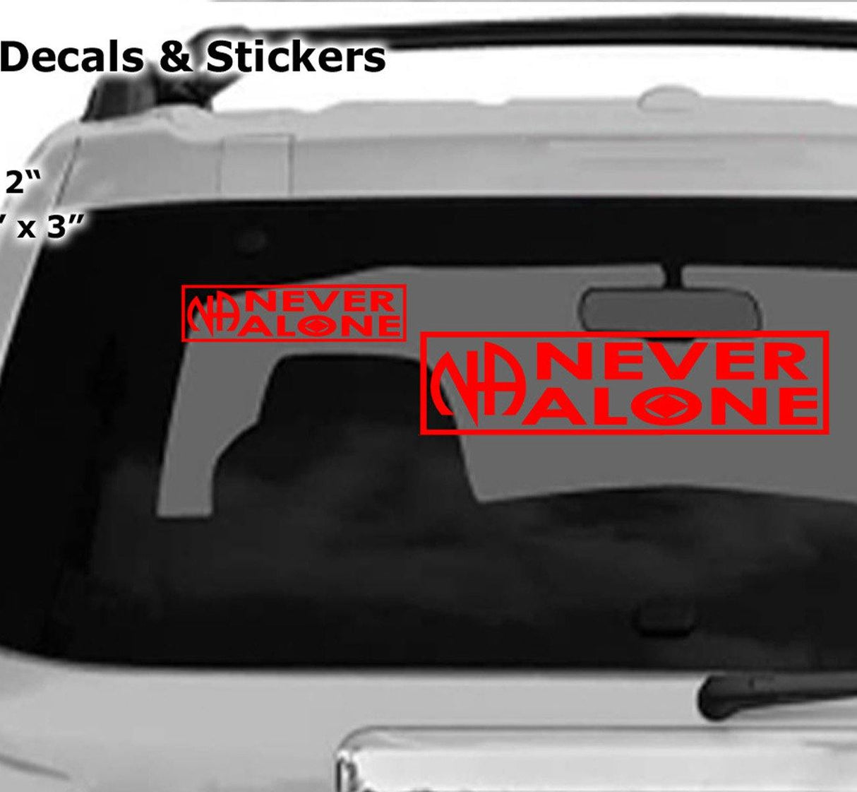 Win Decal - Never Alone Decals - nawears