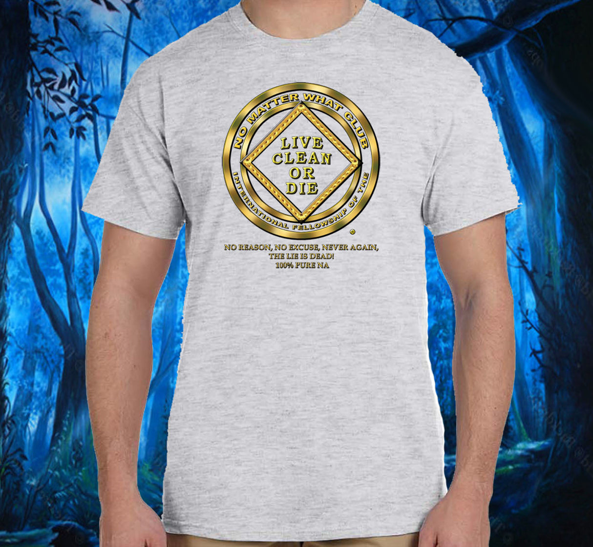 No Matter What Club Gold SS/LS Tee