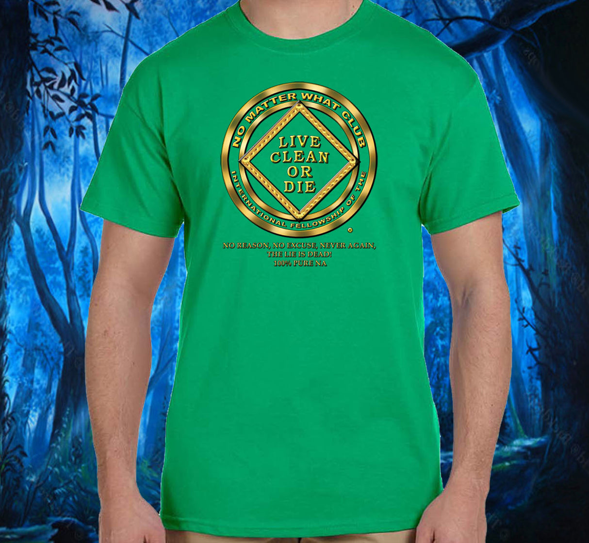 No Matter What Club Gold SS/LS Tee