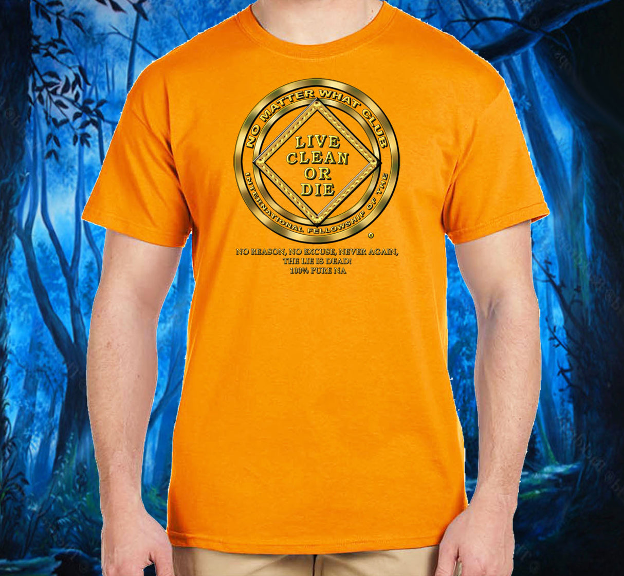 No Matter What Club Gold SS/LS Tee