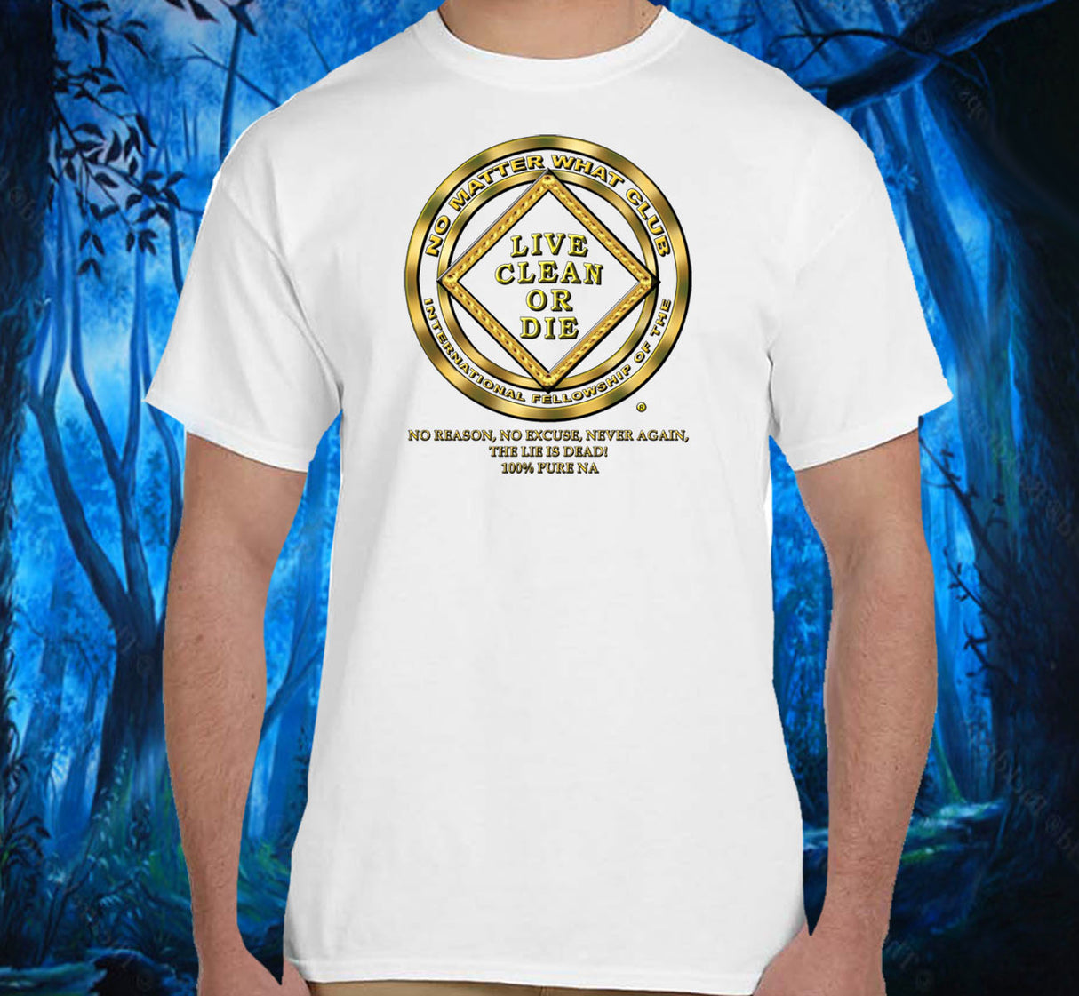 No Matter What Club Gold SS/LS Tee