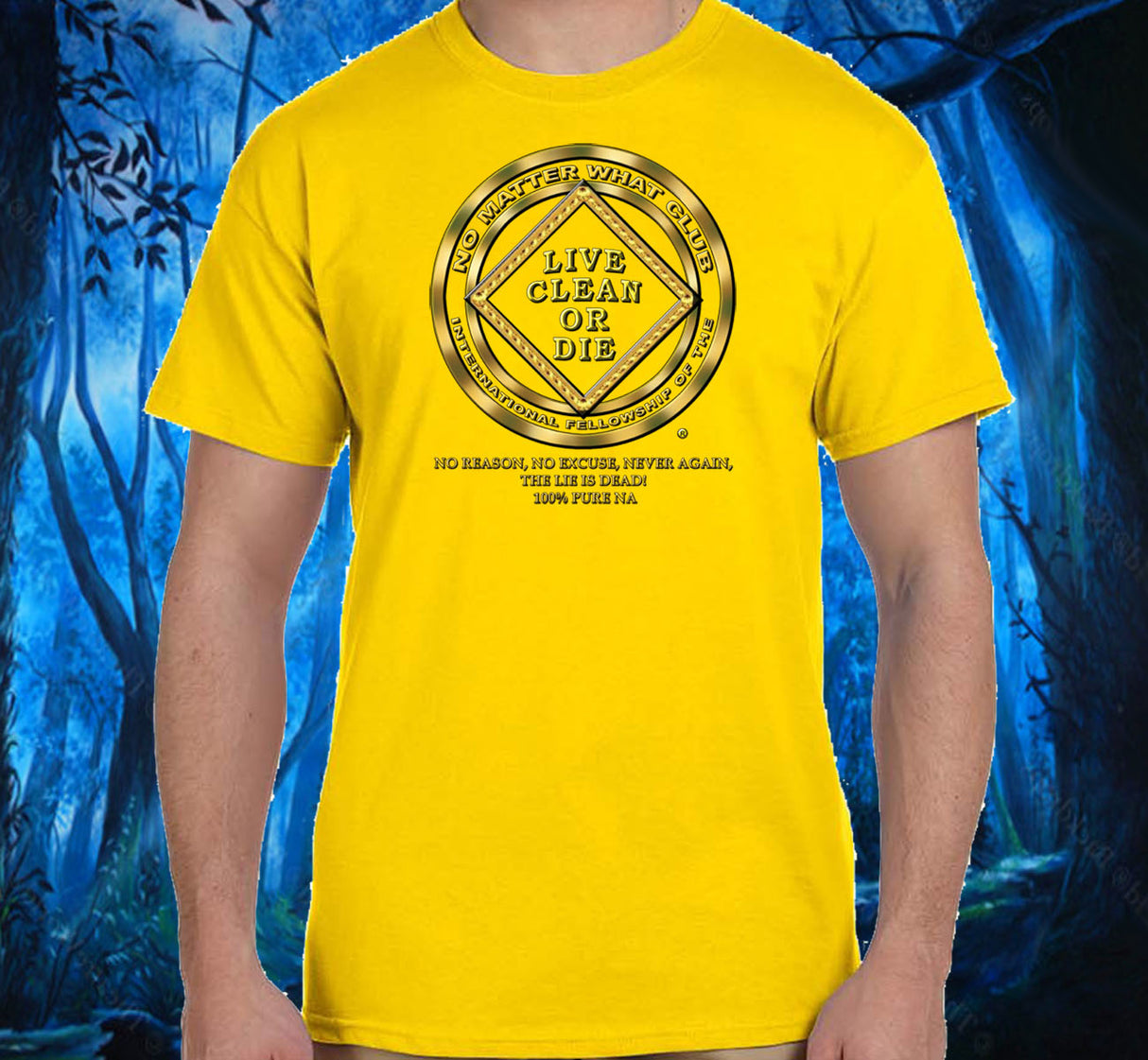 No Matter What Club Gold SS/LS Tee