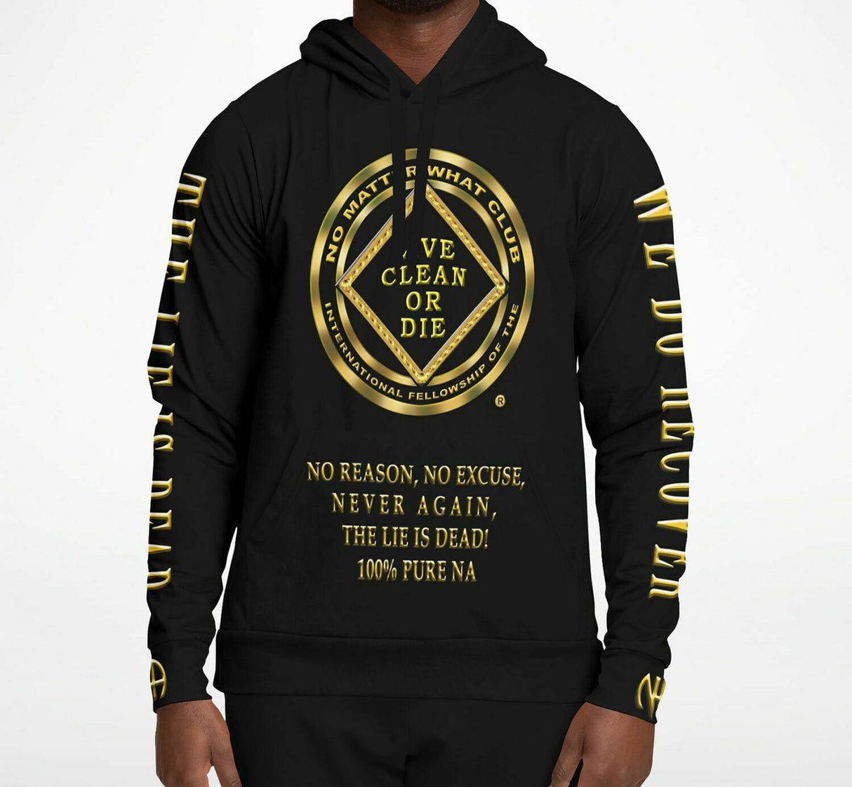 No Matter What AOP Hoodie